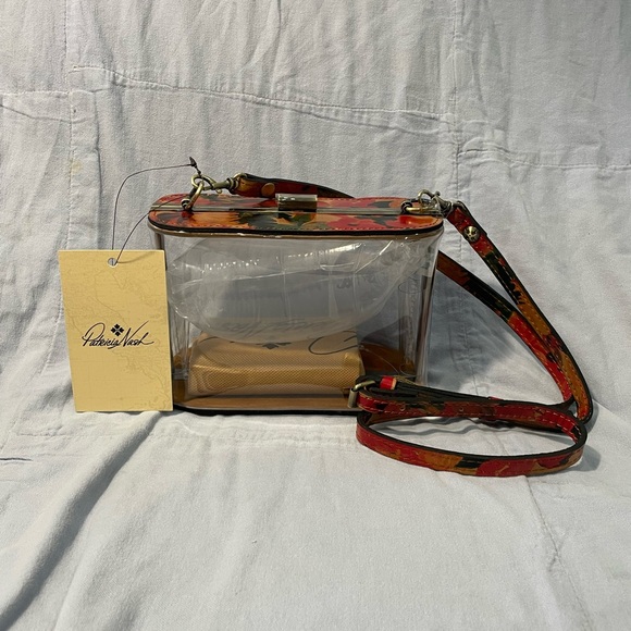 NEW Patricia Nash Anselma Spring Multi Small Clear Crossbody Purse Bag P1361584 - Picture 1 of 8